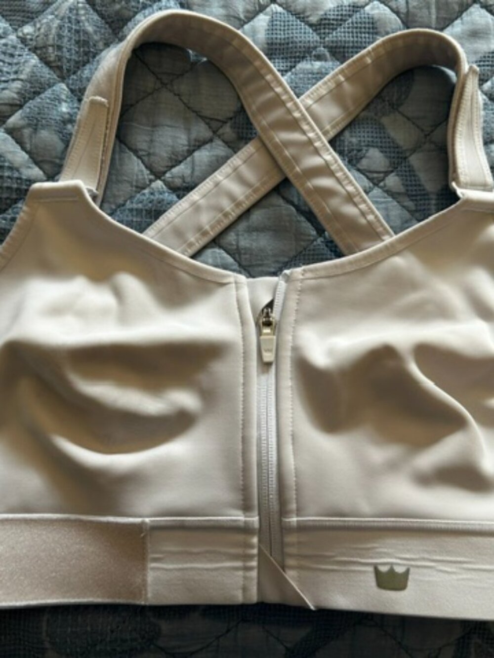 Shefit Flex Sports Bra™ Medium Impact size 2 Luxe (42-44" Bust) White